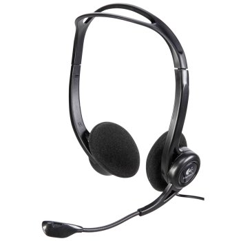 Logitech 960 USB PC Headset, Black