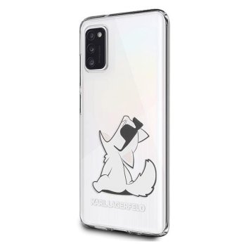 Samsung Galaxy A41 (SM-A415F) Karl Lagerfeld Choupette Fun Case Cover (KLHCA41CFNRC), Transparent