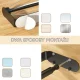 Paper Towel Holder, Steel, Black