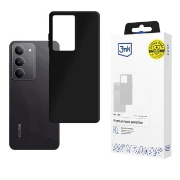 Dėklas 3mk Matt Case skirtas Realme 14x, juodas