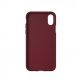 Adidas OR Molded PU Suede Case for iPhone X / XS Burgundy