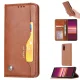 Sony Xperia 5 (J8210 J9210) PU Leather Wallet Book Case Cover, Brown