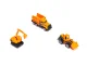 Construction Vehicles Toy Set, 6 pcs