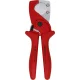Pipe Cutter for Flexible Hoses and Plastic Pipes KNIPEX PlastiCut 90 25 185, Ø 12–25 mm