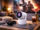 HY-300 PRO Smart LED Projector with Android TV 11.0, WiFi, Bluetooth & Microphone