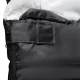 Trizand 21084 2-in-1 Camping Sleeping Bag, Black/Grey