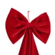 Glimz decorative Christmas bow 50 x 90 cm, red