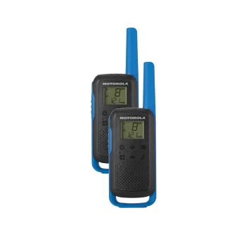 Motorola Talkabout T62 (188044) Walkie-Talkies, 2-Pack, Blue