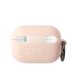 Karl Lagerfeld AirPods Pro 2 vāciņš ar 3D Choupette galvu, rozā