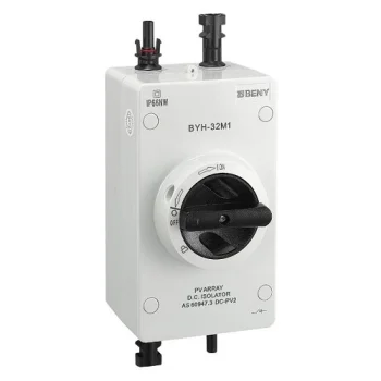 DC Isolator Switch 2P 32A 1000VDC MC4 IP66