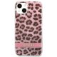 Apple iPhone 13 mini 5.4\'\' Guess Leopard Case Cover (GUHCP13SHSLEOP), Pink