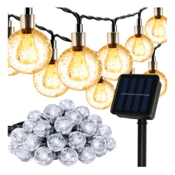 Gardlov 00024008 Solar String Lights 7m IP44 Warm White