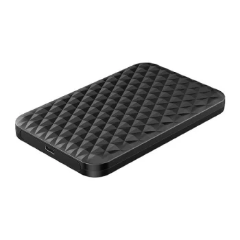 2.5" SATA HDD/SSD External Drive Enclosure USB 3.1 Type-C, Black