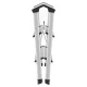 Hailo D60 StandardLine Double-Sided Folding Step Ladder, 2x3 Steps