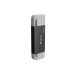 Картридер USB и USB-C 3.0 Devia EL240 2-в-1 для SD и TF, черный