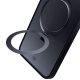 3Mk Protection Smoke Case Mag&Stand for Samsung Galaxy S25+ Black