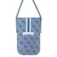 Guess 4G Stripes Smartphone Handbag, Blue