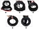 Tire and Wheel Covers 19-23 Inches, 4-Piece Set, Waterproof with Handle