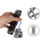 Swivel Silicone Bike Phone Holder with Replaceable Head - Black