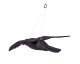 Flying Raven Bird Scarer Decoy for Gardens and Balconies
