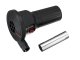 BBQ Electric Fan Air Blower for Outdoor Camping Picnic Fireplace Charcoal Grill Barbecue, Black
