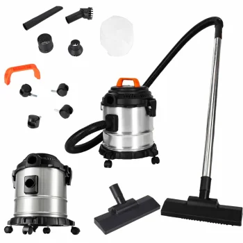 Drėgno ir sauso valymo dirbtuvių dulkių siurblys 20 L, 22 000 Pa, 2000 W