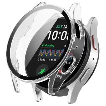 Tech-Protect Defense360 Case for Samsung Galaxy Watch 7 (40mm) Transparent