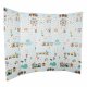Double-Sided Foam Play Mat 150x200cm Folding Street Design, Multicolor