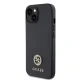 Guess iPhone 15 Plus Case 4G Strass Metal Logo, Black