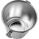 Alessi 5052 Stainless Steel Wine Cooler, Silver