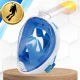 Bakalu Full Face Snorkeling Mask S/M, White/Blue