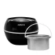 iWAX Wax Heater for Cans and Hard Wax, 500 ml, 100W, Black
