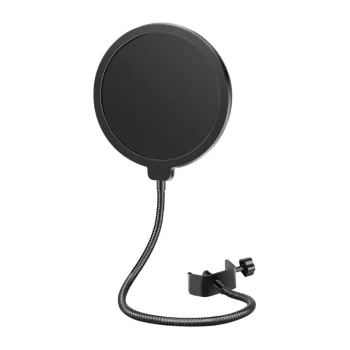 Neewer mikrofono pop filtras 40036394EU B-3 su lanksčia kojele, juodas