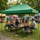 Pop-up Garden Gazebo Event Tent MultiGarden 3x6m, green