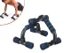 Blue Push-Up Bars for Home Workouts