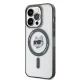 Karl Lagerfeld iPhone 15 Pro Max Case IML Choupette\'s Head MagSafe, Transparent