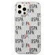 Apple iPhone 12 / 12 Pro 6.1\'\' US Polo Logo Mania Collection Case Cover (USHCP12MPCUSPA6), White