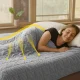 4Fizjo 1142 Sensory Weighted Blanket, 9 kg, 150 x 200 cm, Grey