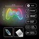 Gamepad RGB LED Neon Sign Forever Light FLRNE04 with Remote for Gaming Room Decor