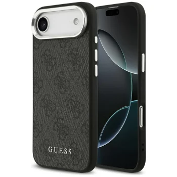 Guess iPhone 17 Air Case 4G Classic Logo MagSafe, Black