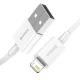 USB to Lightning Cable Baseus CALYS-A02 2.4A 1m White
