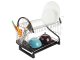 Two-Tier Dish Drainer, Black