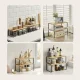 Ruhhy 25661 Bamboo Kitchen Shelves, 2 pcs