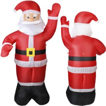 Inflatable Santa Claus with LED Lights Ruhhy 22624, 180 cm