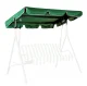 Replacement Garden Swing Canopy 200x120cm Waterproof MultiGarden, green