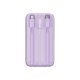 Baseus Comet Series powerbank with display 20000mAh 22.5W - purple + USB-A / USB-C cable