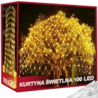 Outdoor LED Net Lights 100 LEDs Christmas Decoration, Warm White 1x2m