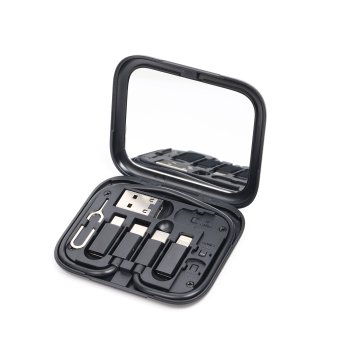 Setty 11-in-1 Travel Adapter Set AD-S11-01 Black