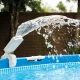Intex 28089 LED Pool Fountain, White