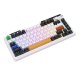 Wireless mechanical keyboard Royal Kludge KZZI K75 pro RGB, Eternity Switch (black and white)